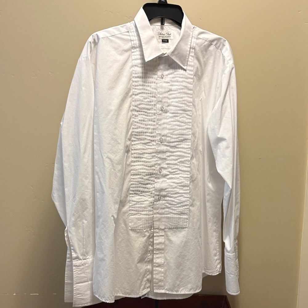 Aetna shirt long sleeve white dress shirt.